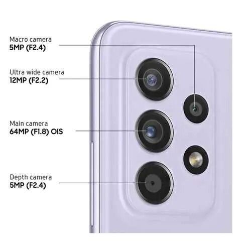 Samsung Galaxy A52 128GB 8GB RAM Awesome Violet